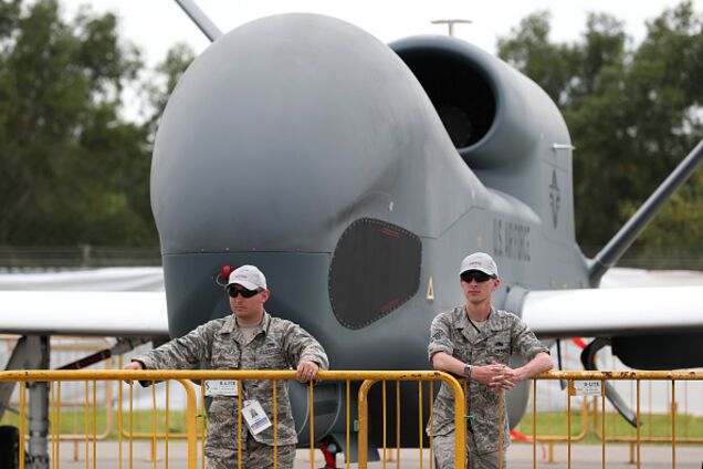 Global Hawk ВПС США провів розвідку на Донбасі
