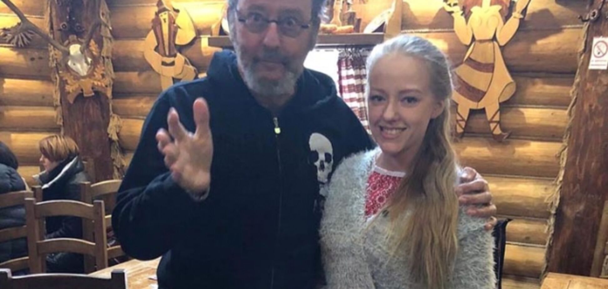 Жан Рено в Карпатах