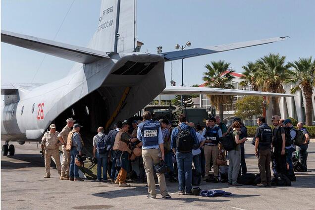 У мережі з'явилися перші фотографії Ан-26, що розбився у Сирії