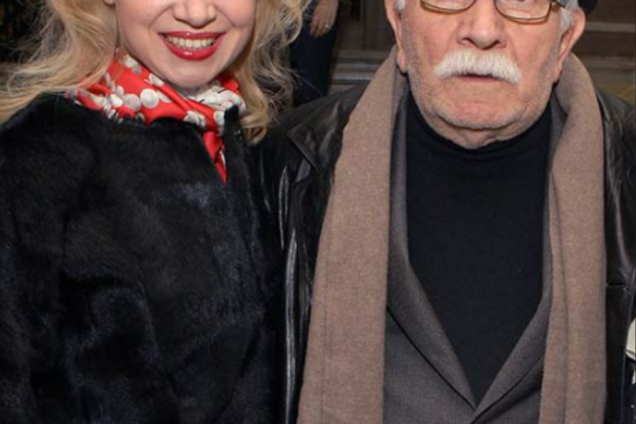 Віталіна Цимбалюк-Романовська і Армен Джигарханян