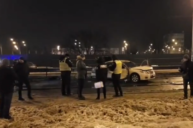 В Киеве посреди дороги взорвали гранаты: новые подробности