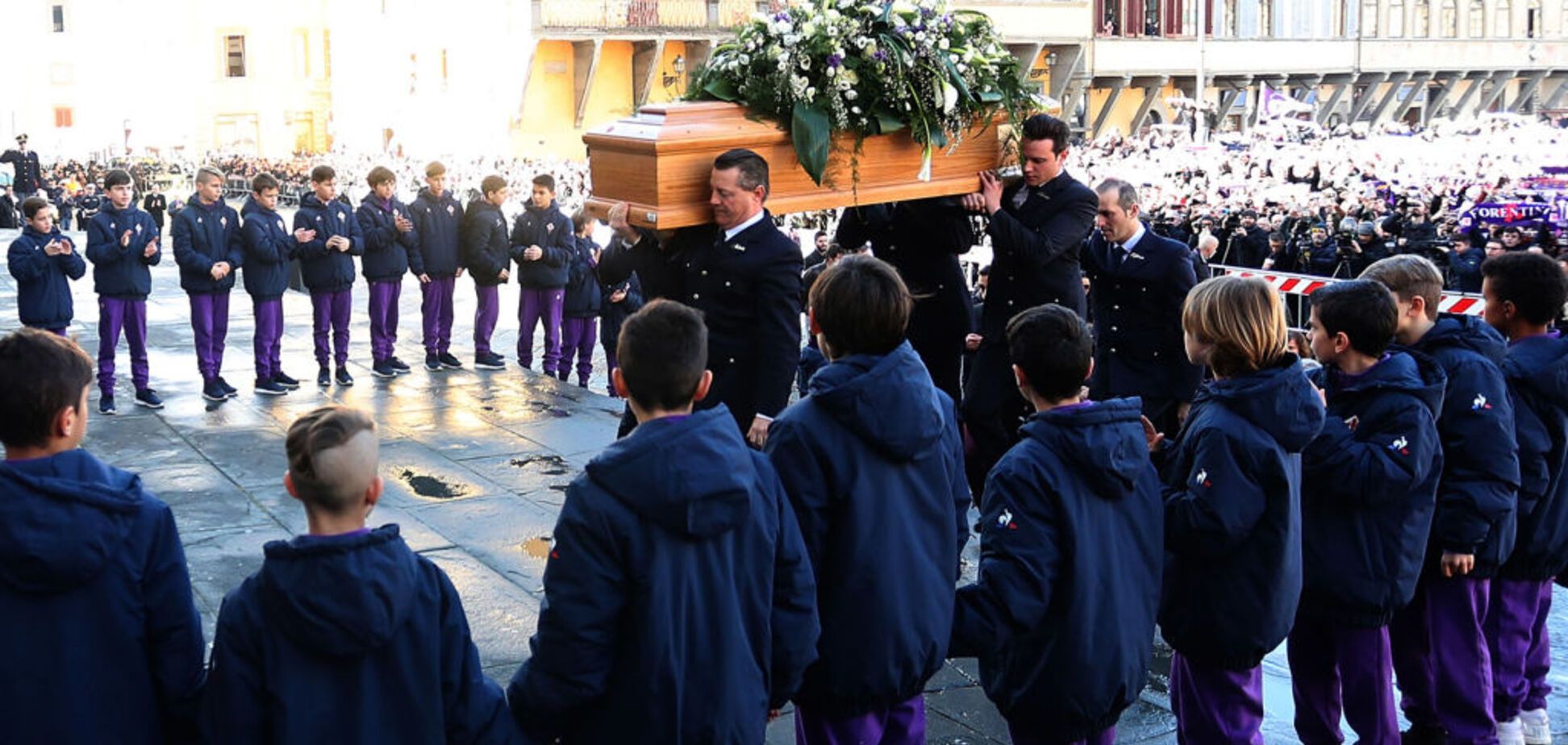 Починав з України: в Італії попрощалися з Давіде Асторі - фото і відео