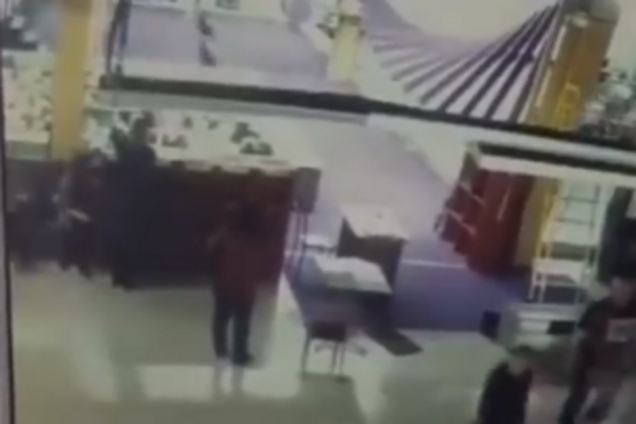 Появилось эксклюзивное видео начала пожара в Кемерово