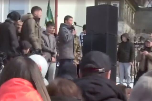 'Не хочу померти!' Школяр на мітингу у Волоколамську звернувся до Путіна