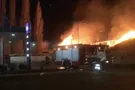 Появилось видео крупного пожара возле АЗС в Одессе