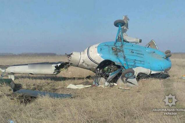 На Полтавщине разбился вертолет Ми-2