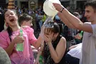 Во Львове устроили массовые обливания: яркие фото