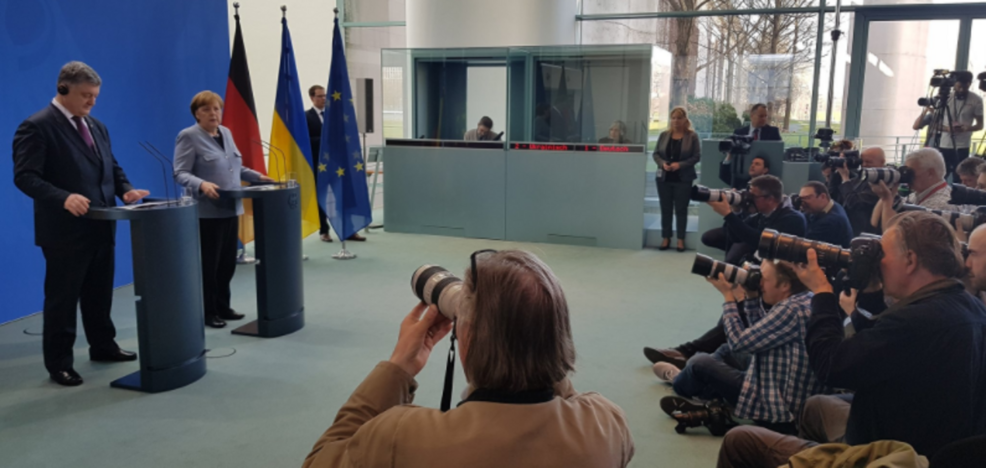 'Миру немає': Меркель зробила заяву по Донбасу після зустрічі з Порошенком