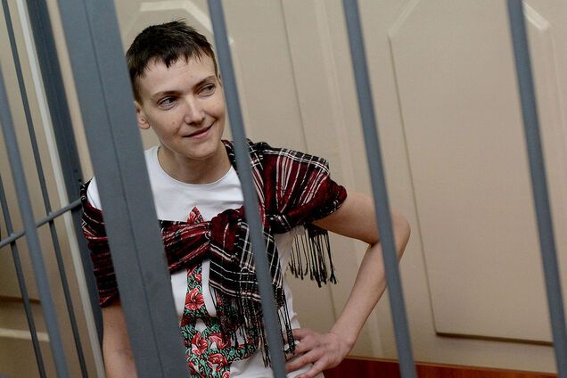 Савченко в тюрьме