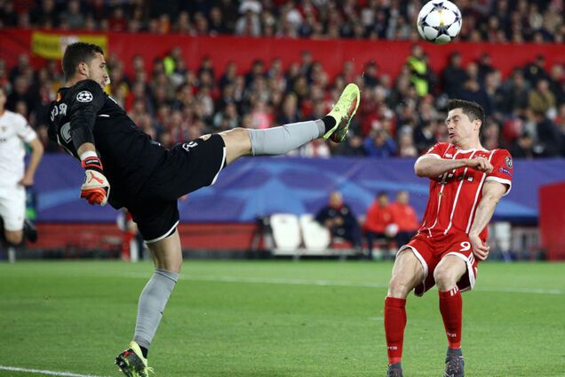 Другий тайм! Баварія - Севілья: онлайн-трансляція фінального чвертьфіналу Ліги чемпіонів