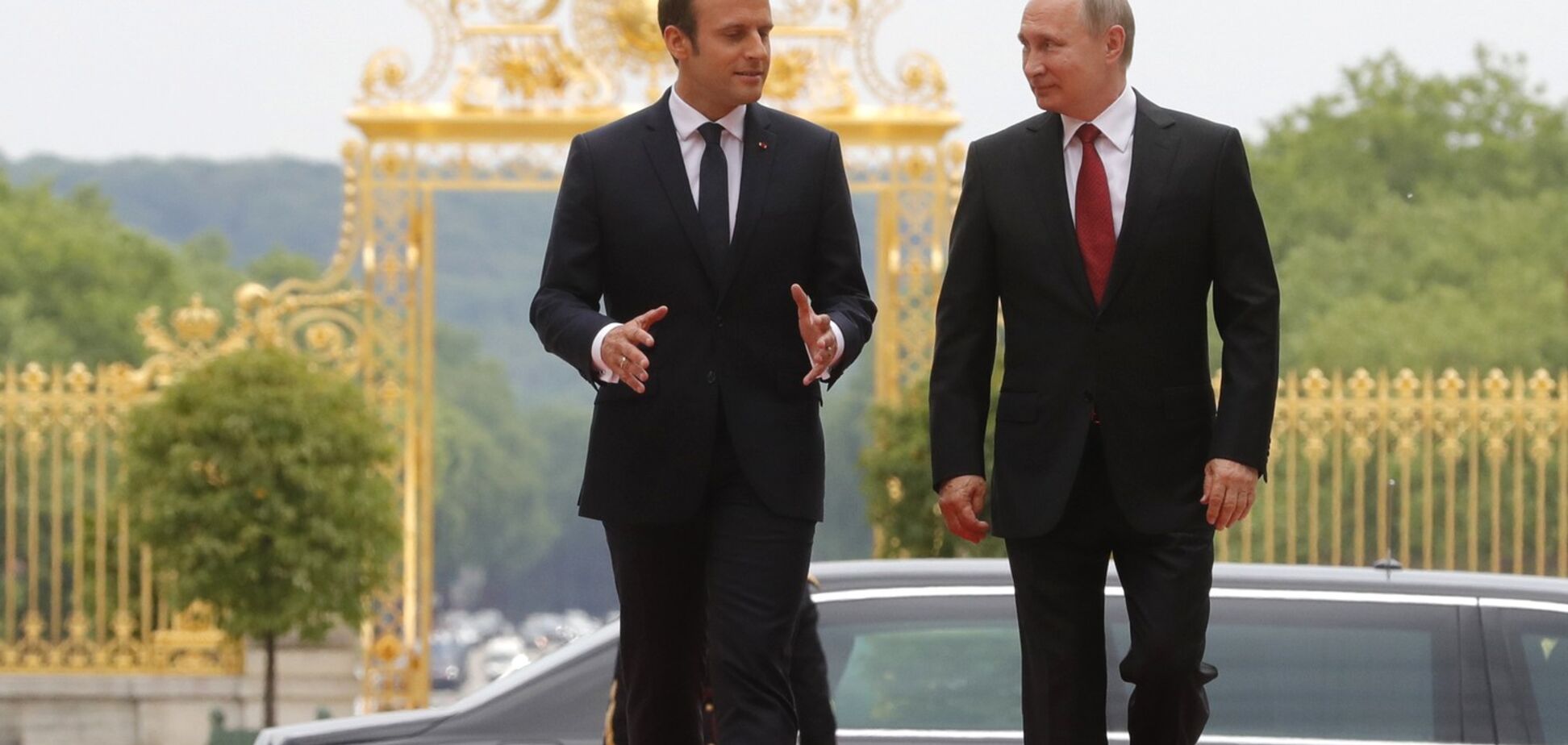 Путин сделал выпад в адрес Макрона из-за Сирии