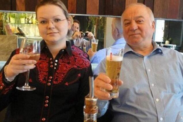 Сергей Скрипаль с дочерью Юлей