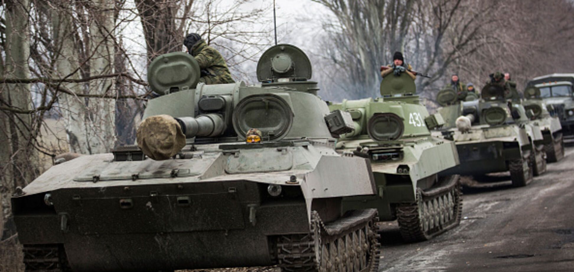 'Больше, чем в Британии': названо количество российских танков на Донбассе