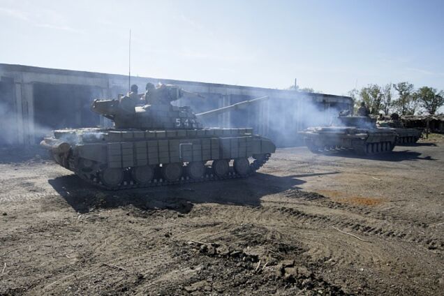 Террористы выстроили армаду военной техники под Луганском - ОБСЕ