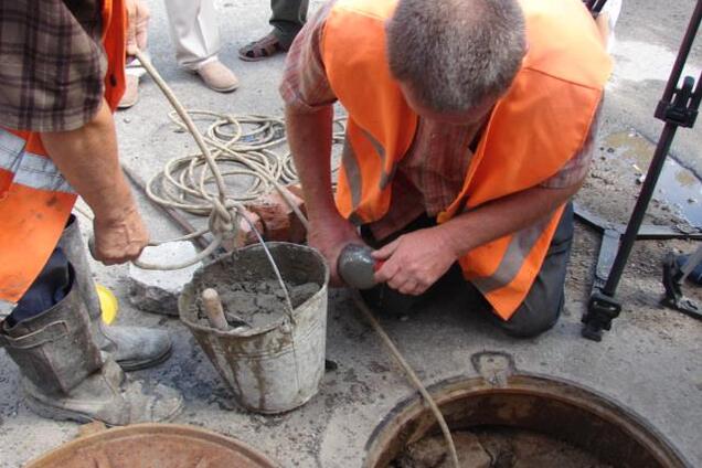 Центр Киева остался без воды из-за аварии