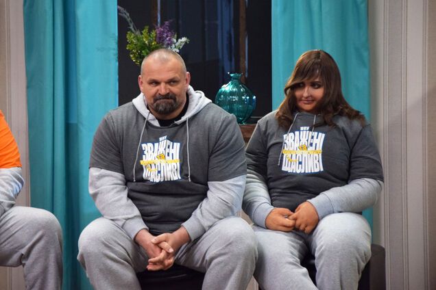 Вирастюк пришел на 'Зважені та Щасливі-8' с пышной незнакомкой