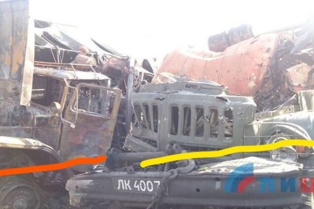 'Разгром' техники под Луганском: в 'ЛНР' опять нашли виновных