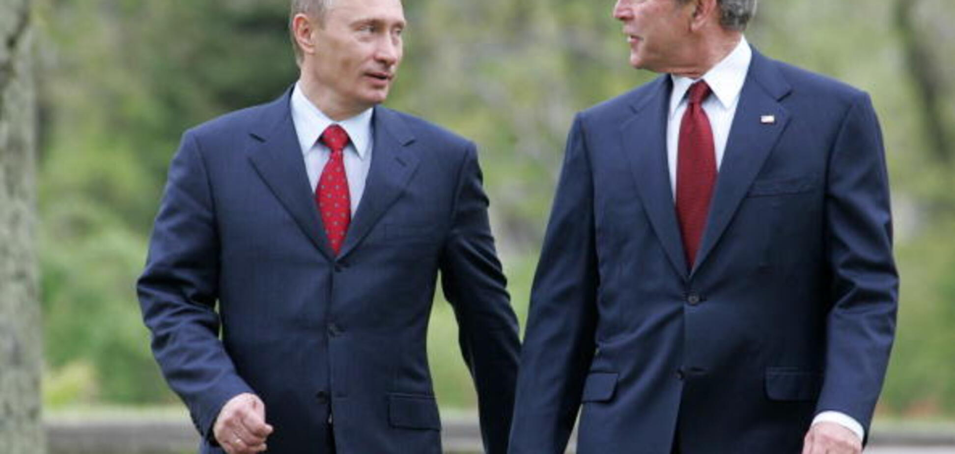 'Очень агрессивный': Буш-младший 'разглядел душу' Путина