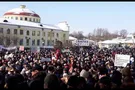 мусорный протест в Волоколамске, Россия