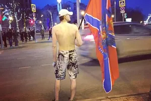 "Залечь на дно в Новороссии". Фильм