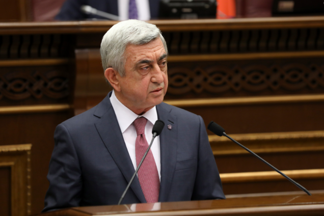 Протесты в Армении: Саргсян заговорил об отставке