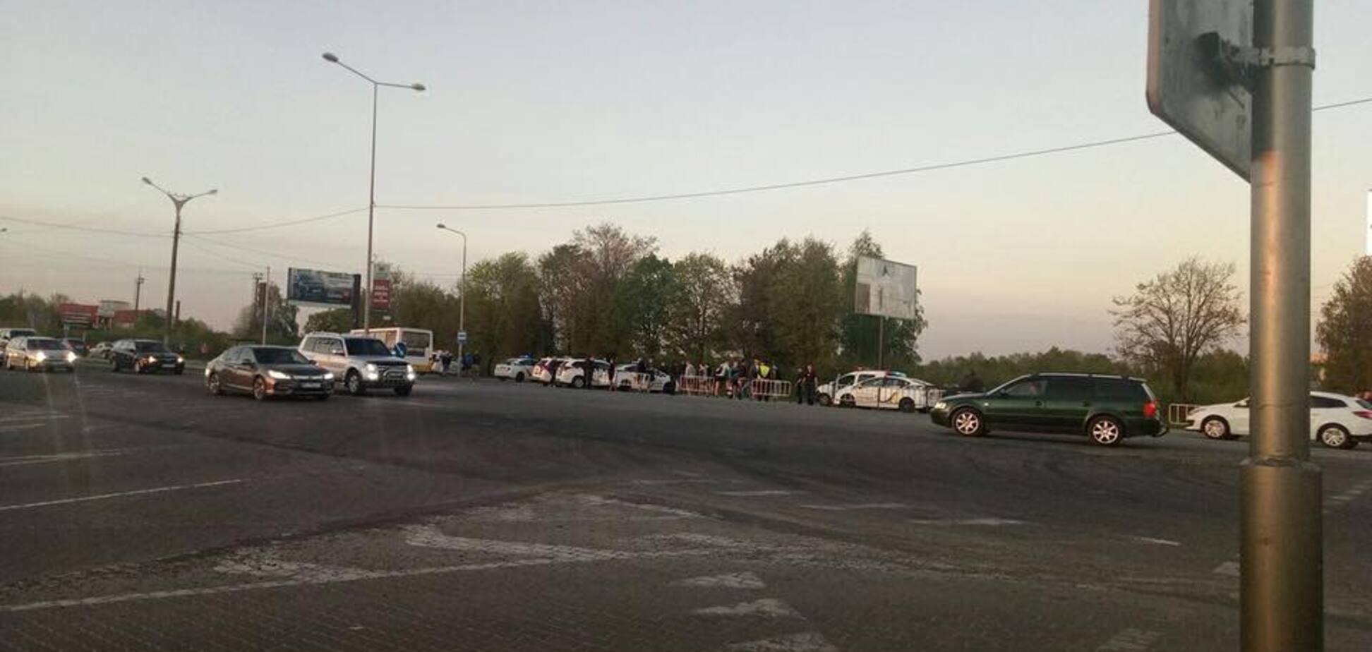 Ультрас 'Динамо' избили водителя автобуса во Львове