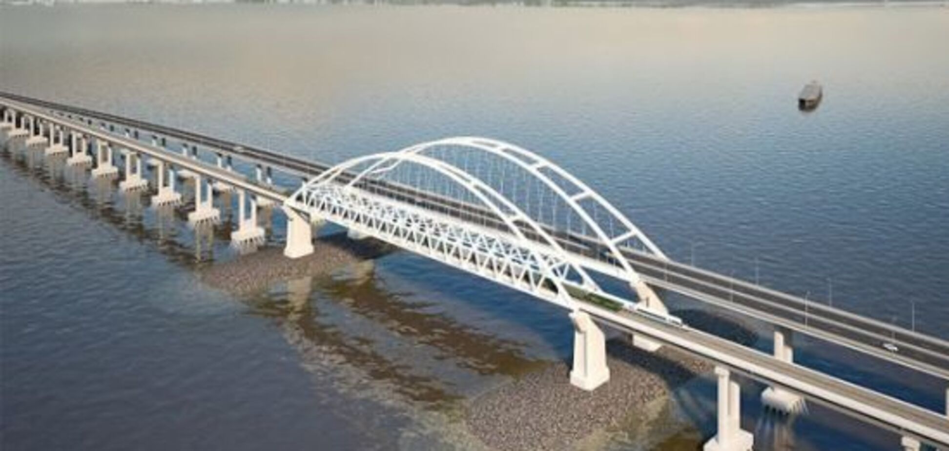 Доделают потом: появилось свежее видео строительства Крымского моста