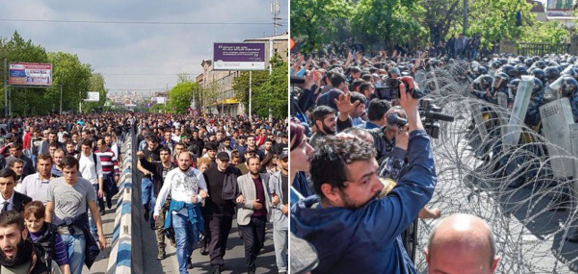 В Ереване на митинг вышли 160 тысяч человек: впечатляющие фото