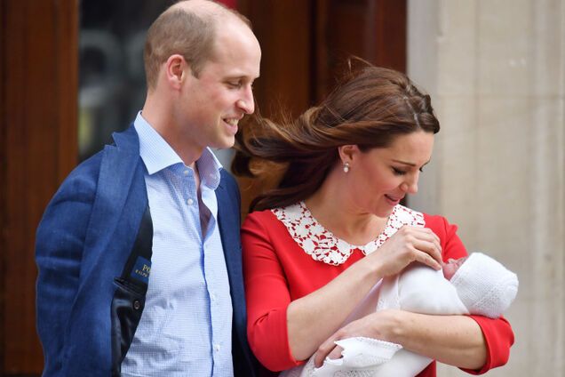 Офіційно: названо ім'я новонародженого Кейт Міддлтон і принца Вільяма