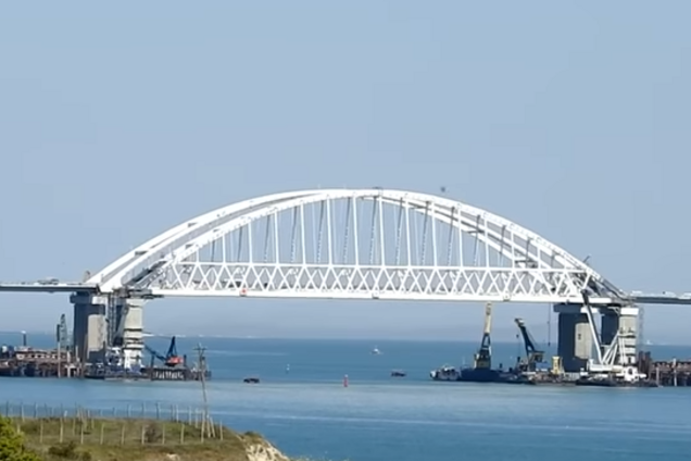 'Готов на 98%': появилось свежее видео Крымского моста