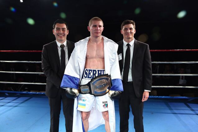 Небитий український боксер здобув перемогу нокаутом і завоював пояс