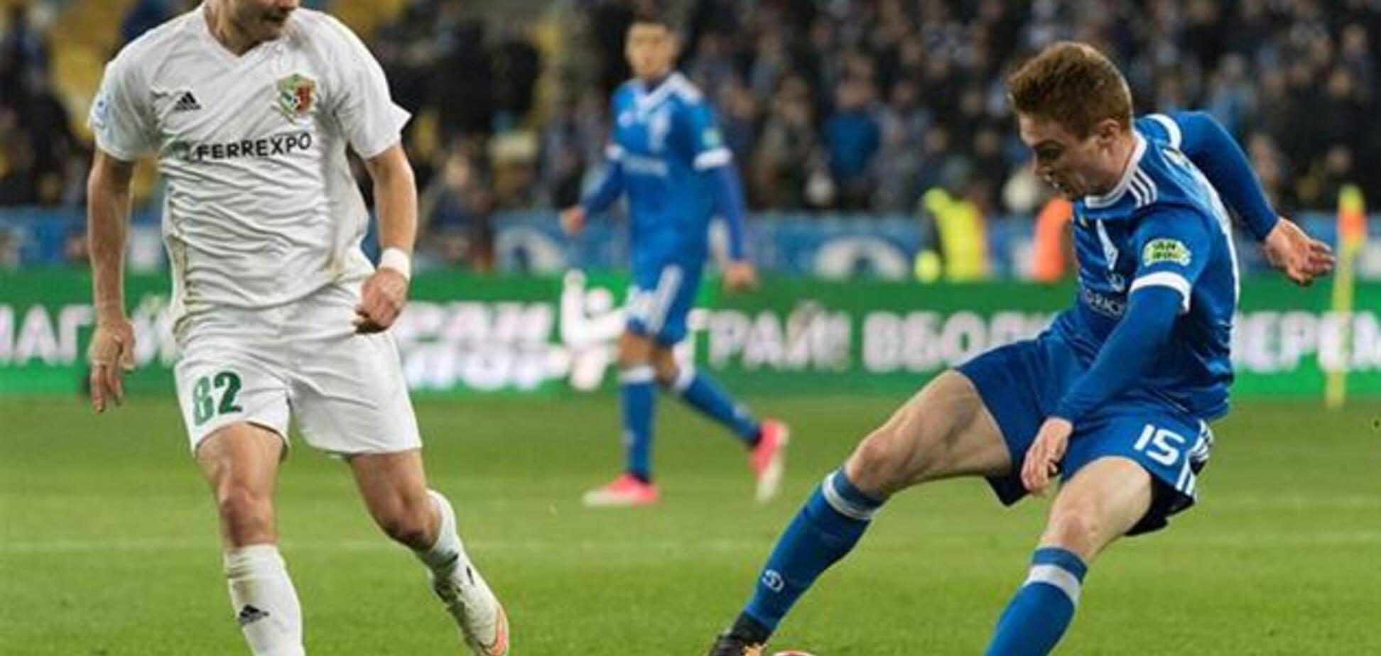 'Динамо' обыграло 'Ворсклу' и сократило отставание от 'Шахтера'