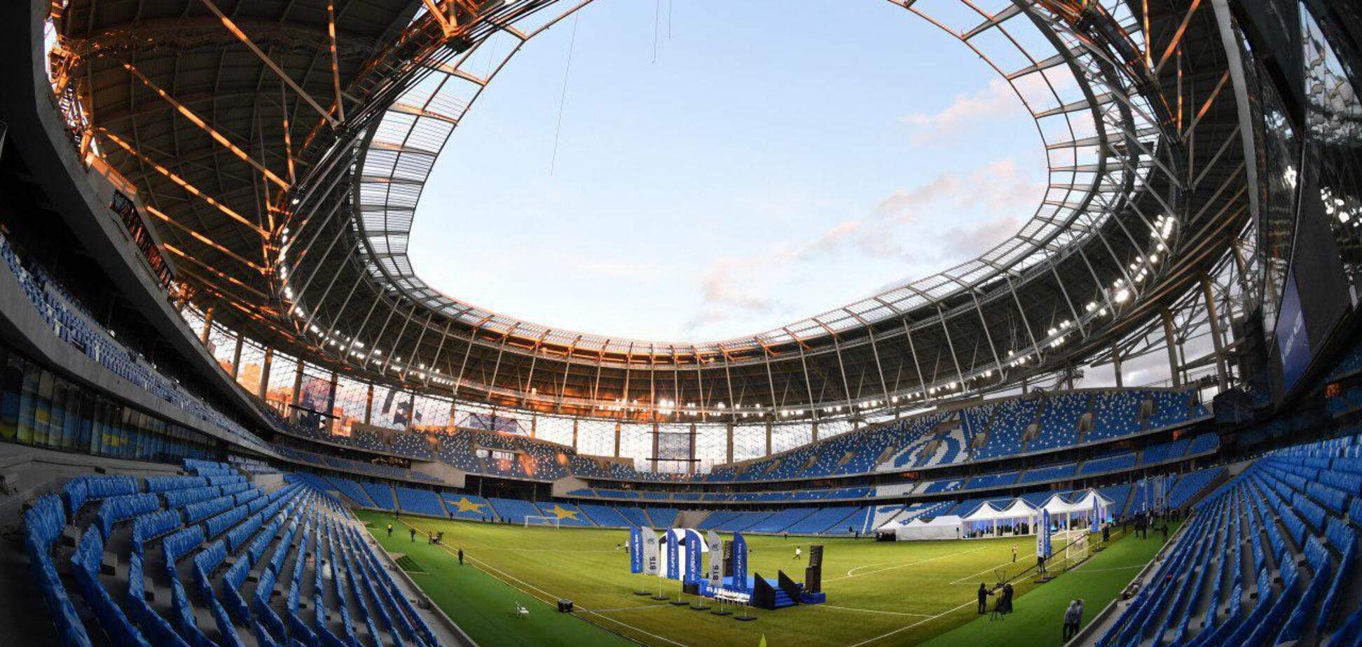 У Москві новий стадіон 'Динамо' не пережив погодний катаклізм: фотофакт