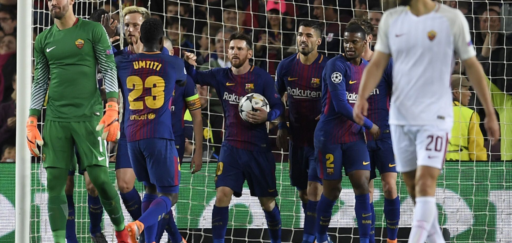 'Барселона' - 'Рома': обзор матча 1/4 финала Лиги чемпионов