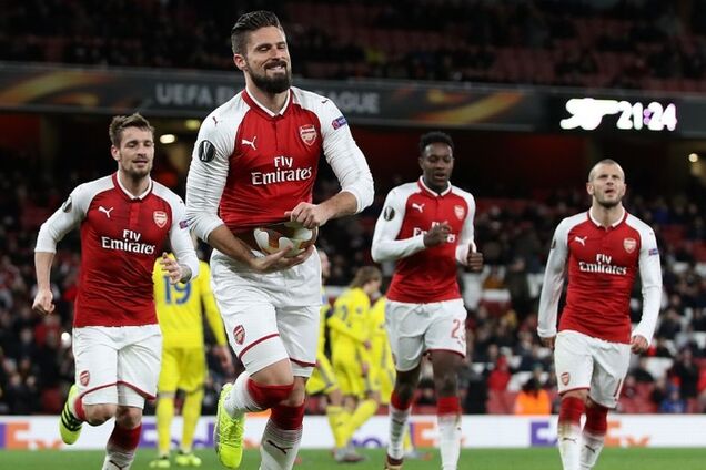 Арсенал - ЦСКА: онлайн-трансляция матча 1/4 финала Лиги Европы