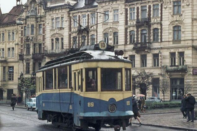 Типичный Львовский трамвай