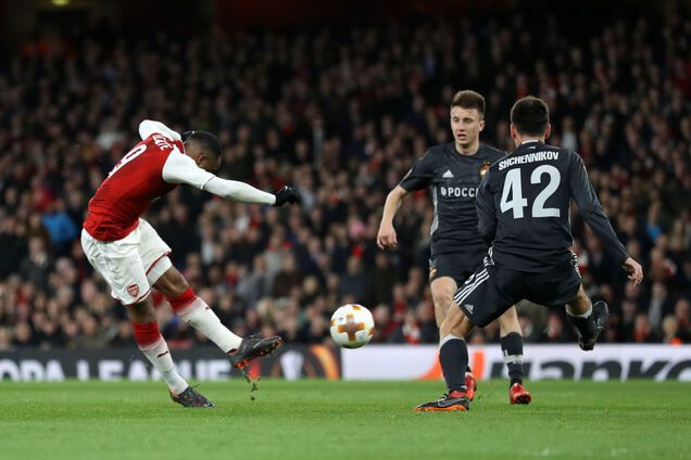 'Арсенал' знущально обіграв росіян у першому чвертьфіналі Ліги Європи