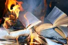 горящие книги