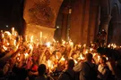 Благодатный огонь в Иерусалиме