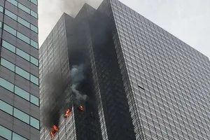 В Trump Tower произошел смертельный пожар: шокирующие фото и видео