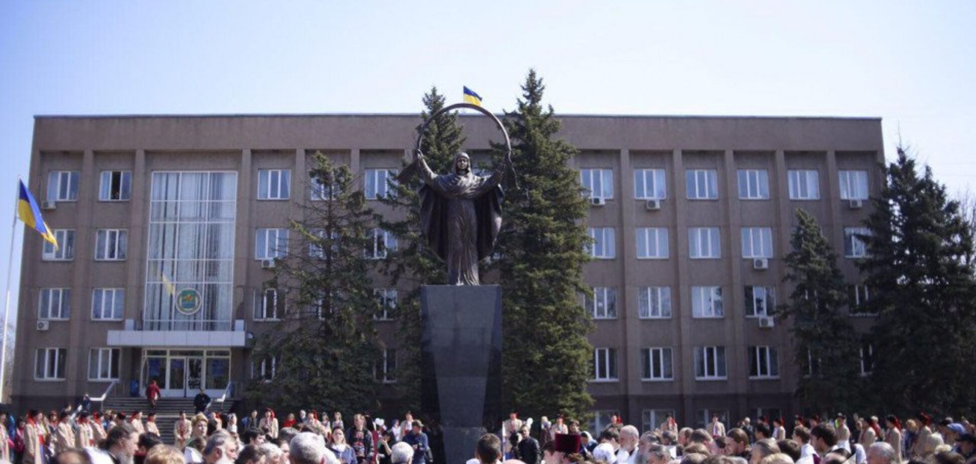'Ад адський': мережу шокувало 'руське' відкриття пам'ятника в Кривому Розі