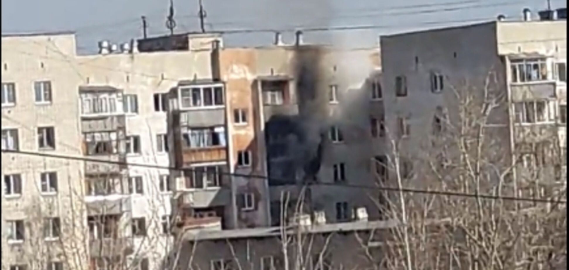 У Росії сталася нова масштабна пожежа: багато постраждалих
