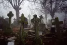 старое кладбище могилы кресты