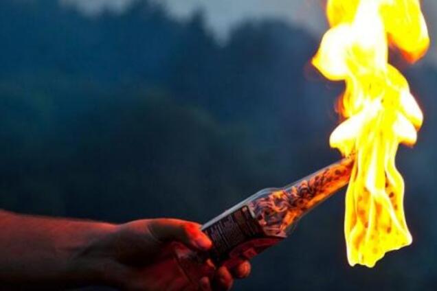 На Харківщині чоловік хотів спалити дітей 'коктейлем Молотова'