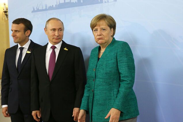 Макрон і Меркель після Порошенка поїдуть до Путіна: чого чекати