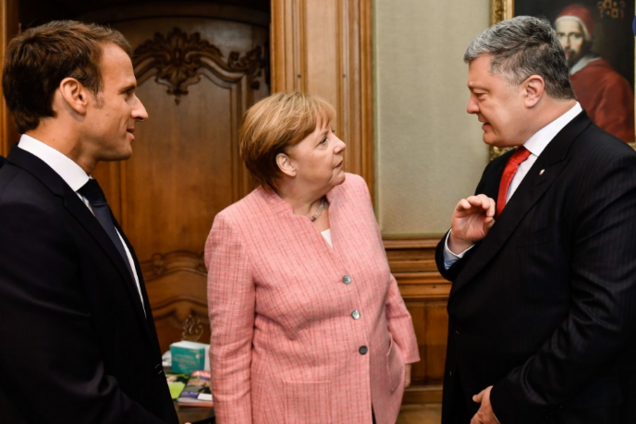 Нормандские переговоры без Путина: рассекречены детали встречи Порошенко, Меркель и Макрона