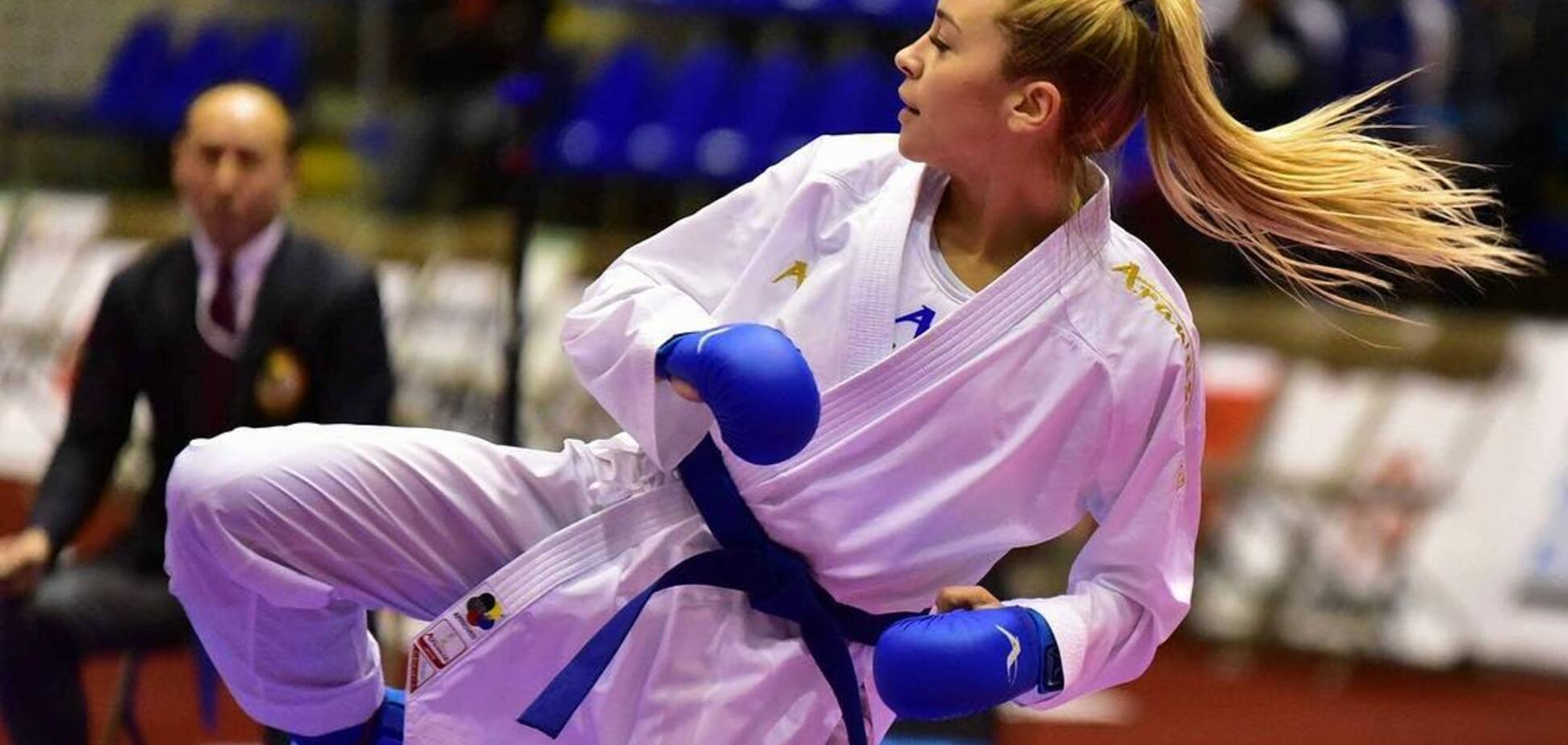 Одна из красивейших украинок выиграла чемпионат Европы по каратэ