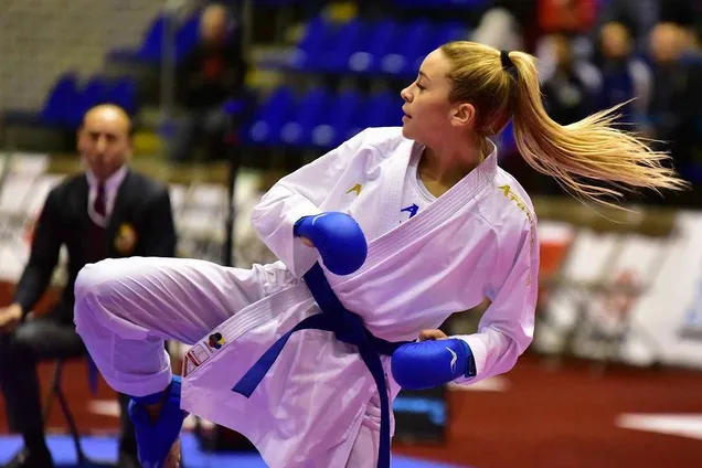 Одна из красивейших украинок выиграла чемпионат Европы по каратэ