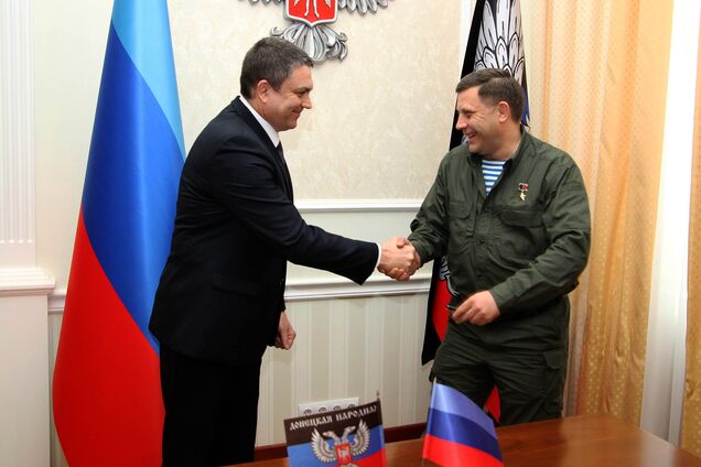 'Мы братские народы': главарь 'ДНР' заговорил об объединении с 'ЛНР'