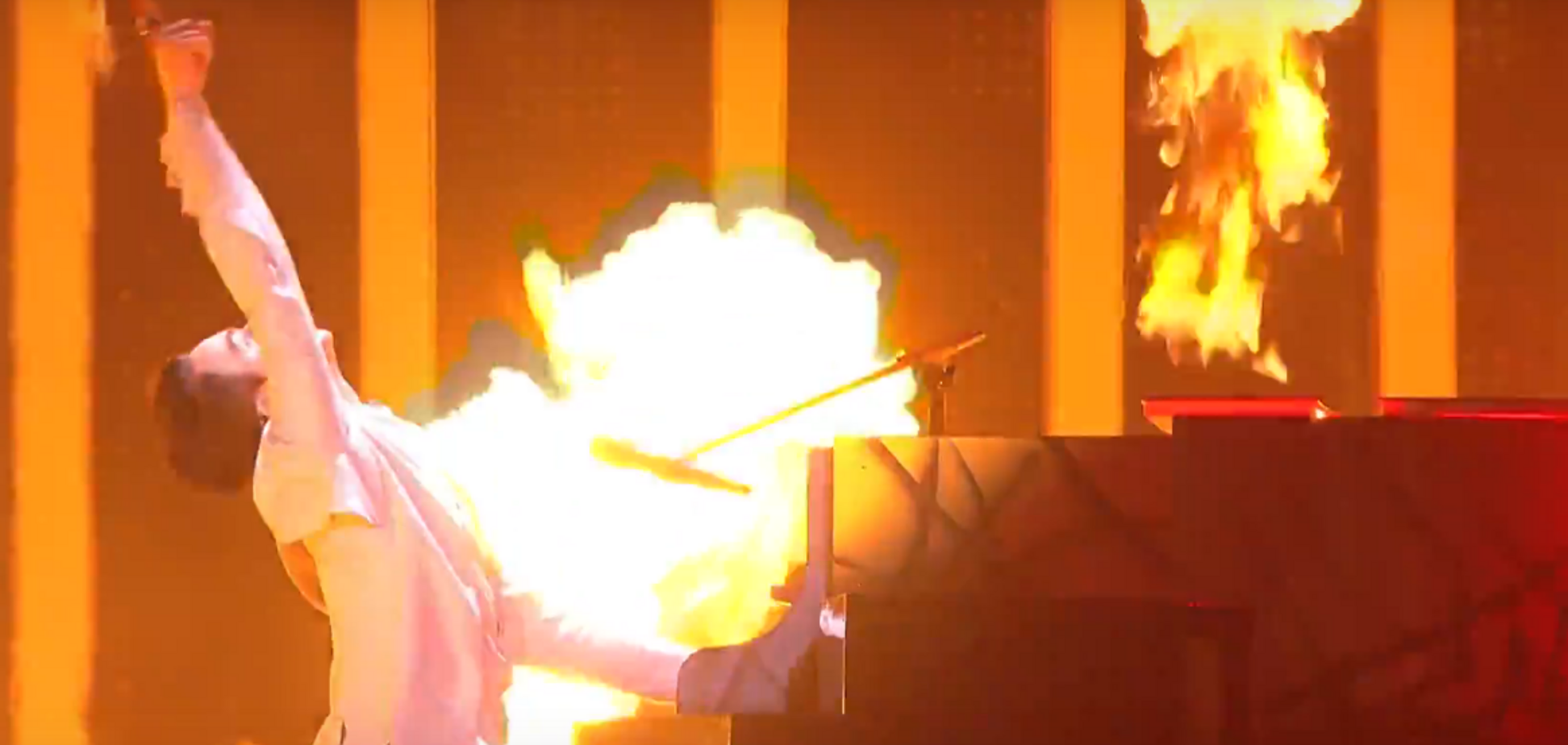 'Топ, кращий!' MELOVIN вразив вогненним виступом у фіналі 'Євробачення-2018'